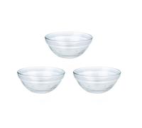 Alpina Bols en verre 9 cm - Lot de 3