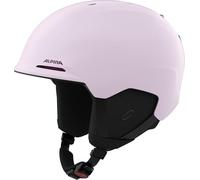 ALPINA BRIX - Casque de Ski réglable Individuellement, avec Doublure Amovible, particulièrement Absorbant Les Chocs, idéal pour Adultes, Smoke Rose Matt (55-59)