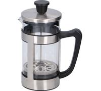alpina Cafetière 1l - 8 cafés - Acier inoxydable / verre / plastique