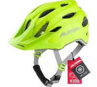 Alpina Carapax JR Flash Helm 2022 Black Neon/Yellow Matt
