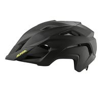 Alpina casque cycliste Kamloop noir/jaune néon mat, taille 56-59cm