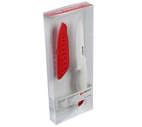 Alpina CE2601005 Couteau uni 19cm & étui CE, Acier Inoxydable, Blanc, 19 cm