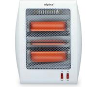 alpina Chauffage électrique Radiateur 2 niveaux de chauffage 400/800W Protection anti-basculement Portable