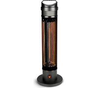 ALPINA Chauffage radiant, 800 W, noir, In/Outdoor