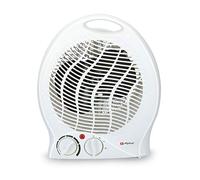 Alpina - Chauffage Soufflant Électrique LQ801-2000W Air Chaud Froid - Thermostat Réglable Protection Surchauffe - Portable pour Bureau Chambre Camping - Blanc
