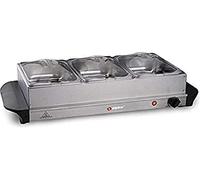 Alpina Chauffe-buffet Noir/Argent