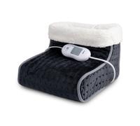 alpina Chauffe Pied - Chausson Chauffant Electrique - Pied Chauffant avec 3 Niveaux - Chaussons Chauffants - Bouillotte Pied - Pantoufle Chauffante - Bouillotte pour les Pieds