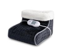 alpina Chauffe Pied - Chausson Chauffant Electrique - Pied Chauffant avec 3 Niveaux - Chaussons Chauffants - Bouillotte Pied - Pantoufle Chauffante - Bouillotte pour les Pieds