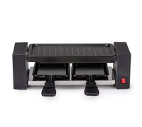 alpina Coffret Raclette Gourmet 400 W - Raclette et Grill - Revêtement Antiadhés