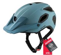 ALPINA COMOX - Widerstandsfähiger, Stoßabsorbierender & Anpassbarer Enduro Fahrradhelm Mit kurzem Schild Für Erwachsene