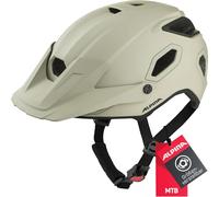 ALPINA COMOX - Widerstandsfähiger, Stoßabsorbierender & Anpassbarer Enduro Fahrradhelm Mit kurzem Schild Für Erwachsene