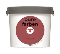 Alpina couleurs pures Peinture murale - Rouge baies - Peinture intérieure résistante et respirante - Économique, bien couvrante et nettoyable - 2,5 litres