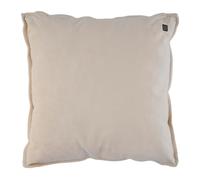 alpina Coussin de Chaise sans Fil avec Batterie - Coussin Chauffant Électrique À 3 Niveaux de Chaleur - Housse en Polaire Lavable - 45x45cm - Beige