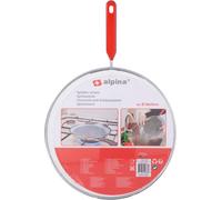 Alpina Couvercle antidérapant 29X43 Cm Acier inoxydable/Rouge