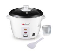 Cuiseur à riz Alpina - Blanc - 0,6L - Fonction de sécurité automatique - 300W