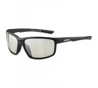 Alpina - Defey Mirror Cat 1 - Lunettes vélo - black matt / clear mirror