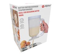 Alpina Distributeur de pâte à frire 900 ml