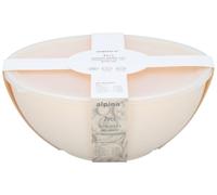 Alpina Ensemble de bol à mélanger : 7 pièces - saladier avec couvercle - bol à mélanger sans bouchon BPA - Ensemble de bols pour cuisine - Lave-vaisselle et micro-ondes