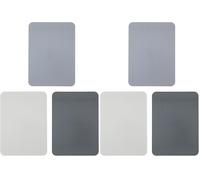 alpina Ensemble de planches à Découper - Planche à Découper - Antidérapant - Flexible - Compatible Lave-Vaisselle - 20x28cm - Gris (Lot de 2)