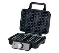 alpina Gaufrier 1200W - Gaufrier pour 2 Gaufres avec Température Réglable - Appa
