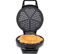 alpina Gaufrier en forme de coeur pour 5 gaufres - 1000W - noir