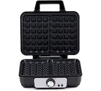 alpina Gaufrier pour Gaufres de Bruxelles Revêtement Anti-Adhésif 2 Gaufres 1000