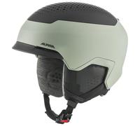 ALPINA Gems Casque de Ski Adulte Unisexe, Vert Fluo/Noir Mat, 51-55