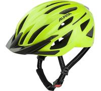 ALPINA Gent MIPS, be Visible Gloss, 55-59 cm, Casque de Cyclisme de Tourisme optimalement ventilé pour Une Protection et Un Confort idéaux pour Adultes, visibilité grâce à la lumière intégrée.