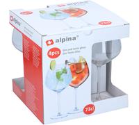 Alpina Verres à Gin & Tonic 730 ml – Lot de 4