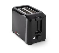 alpina Grille-Pain - 7 Supports - Plateau à Miettes - 700 Watt - Noir