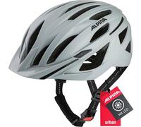 ALPINA Haga Casque de vélo Adulte Unisexe, Gris fumé Mat, 51-56