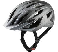 ALPINA HAGA Casque de ville à LED avec lumière argent foncé mat 58-63cm
