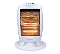 alpina Halogène - Rotatif - 1200 watts - 3 réglages de chaleur - Protection contre la surchauffe