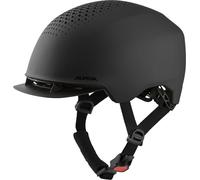 ALPINA Idol Casque Vélo - Taille 52-56 cm - Casque Vélo Durable, Éclairé & Léger Avec Lumière LED & Visière solaire Pour Adultes