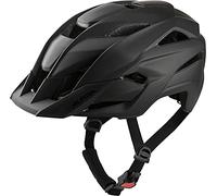 ALPINA KAMLOOP, Black Matt, 51-55 cm, Casque Polyvalent pour All-Mountain et Trail offrant Une Protection et Un Confort optimaux pour Adultes.