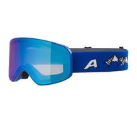 Alpina - Kid's Fernie Q-Lite S2 - Masque de ski - royal blue matt / quattroflex lite blue