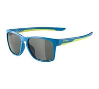 Alpina - Kid's Flexxy Cool I Ceramic S3 - Lunettes de soleil - blue / lime / black / ceramic black