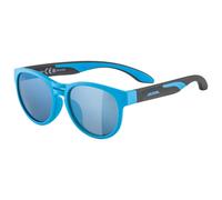 Alpina - Kid's Jola Mirror S3 - Lunettes de soleil - blue / black matt / blue mirror
