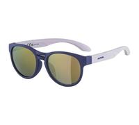Alpina - Kid's Jola Mirror S3 - Lunettes de soleil - blue / rose matt / gold mirror