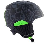 Casque de ski enfant ALPINA PIZI camo noir-vert mat 46-51cm