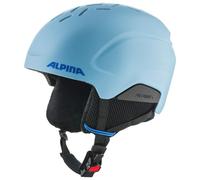 ALPINA Pizi Casque de Ski Jeunesse Unisexe, Bleu fumé Mat, 51-55 cm