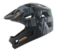 Alpina - Kid's Rupi - Casque de cyclisme - 50-55 cm - black camo / orange matt