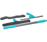 Alpina kit de nettoyage de vitres 5 pièces bleu/gris