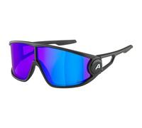 Alpina - Legend Q-Lite Cat. 3 - Lunettes de soleil - black matt / q-lite purple / electric blue