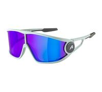 Alpina - Legend Q-Lite Cat. 3 - Lunettes de soleil - smoke / grey matt / q-lite purple / electric blue