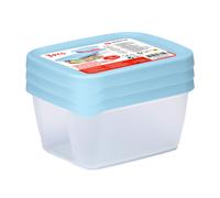 ALPINA Lot de 3 boîtes de rangement - 900 ml