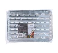 Alpina Lot de 3 plaques de cuisson en aluminium pour barbecue