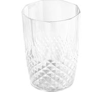 alpina Lot de 6 verres - Verres à eau avec effet cristal 400ml - Lot de verres à eau pour champagne, eau et cocktails