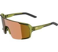 ALPINA Lumin Lunettes de Sport, Vert Transparent Brillant, M Mixte