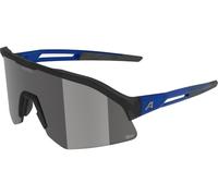 Alpina - Sonic HR Q-Lite Mirror Cat. 3 - Lunettes vélo - midnight / grey / blue translucent / q-lite silver mirror